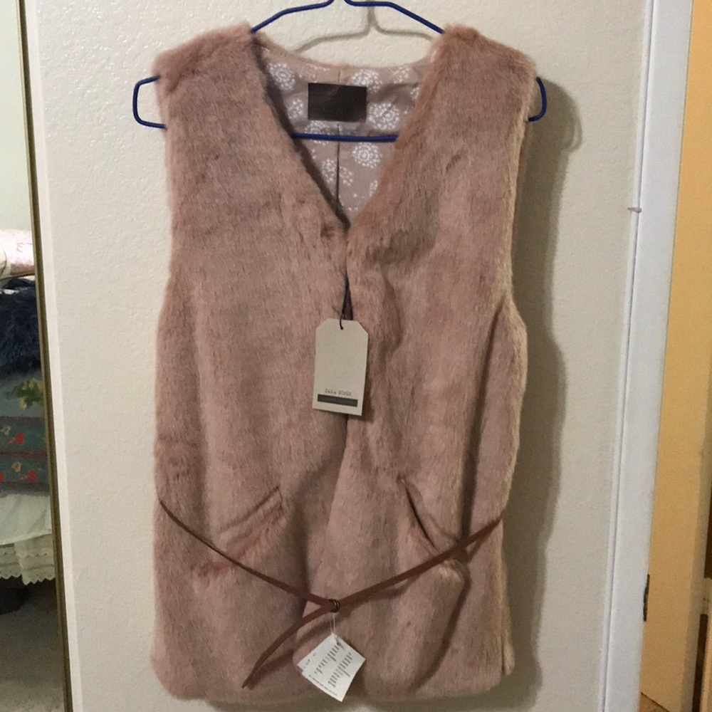 Zara fur brand new with tags for girls